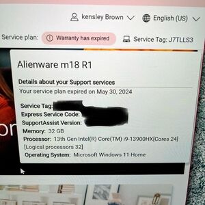 Dell Alienware M18 R1
